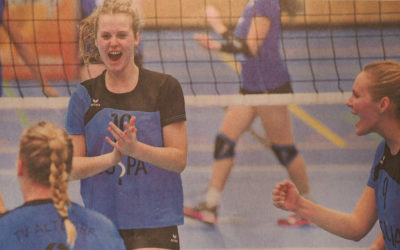 Drittliga-Volleyballdamen-Damen beim überraschend guten Aufsteiger TV Dingolfing