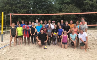 Altdorfer feierten 20 Jahre Beachvolleyballfelder