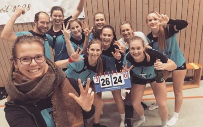 TVA-Volleyballerinnen der 3. Liga punkten pflichtgemäß