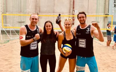 Bayerische Meisterin im Indoor-Beachvolleyball: Priscilla Gatzsche