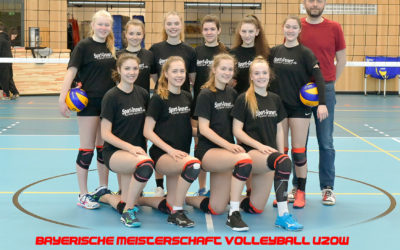 Volleyball-Juniorinnen des TV Altdorf erreichen den 4. Platz bei der Bayerischen Meisterschaft