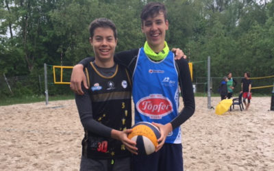 Beachvolleyball in Socken: Sieg in Ingolstadt, Finale in Nürnberg