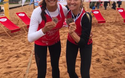 Bronze bei Bayerischer Meisterschaft im Beachvolleyball