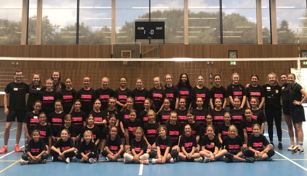 Das erste Sommerferien VolleyballCamp ein voller Erfolg TV 1881