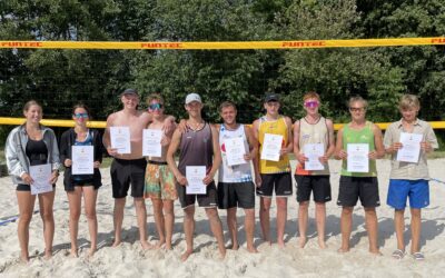 Mittelfränkische Meiterschaft U19 im Beachvolleyball beim TV Altdorf