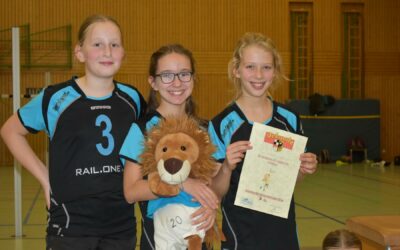 u12w: TV Altdorf Dritter bei der mittelfränkischen Meisterschaft