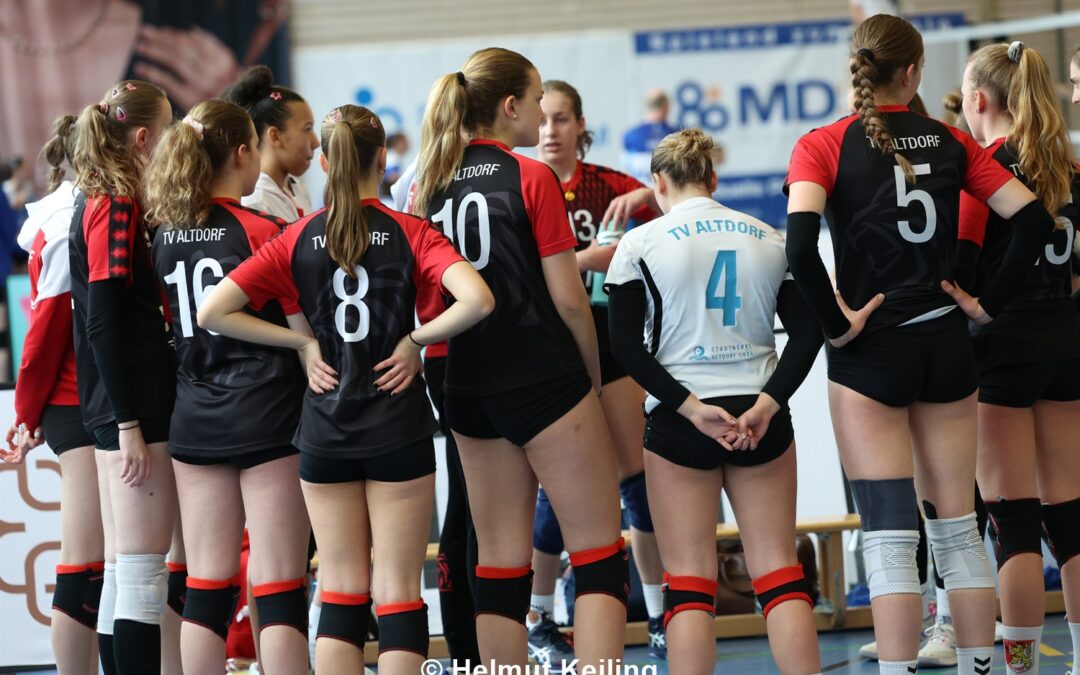 Deutsche Meisterschaft der U18-Volleyballerinnen: TV Altdorf muss mit einem 11. Platz zufrieden sein